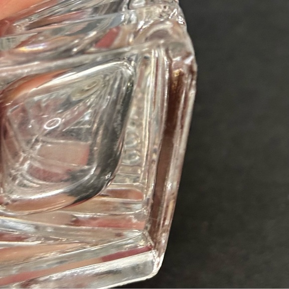 Vintage Clear Cut Crystal Salt & Pepper Made in Japan by Artmark Elegant - Picture 7 of 10